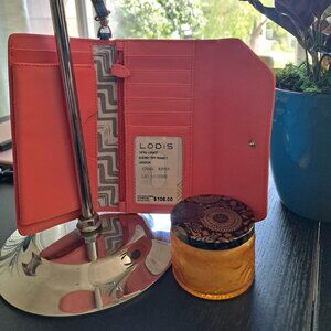 ✨ Lodis Audrey Tiff Phone Wallet | Lagoon & Coral | NWT ✨